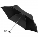 Зонт складной Rain Pro Flat, черный, фото 1