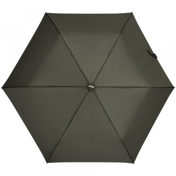 Зонт складной Rain Pro Flat, серый - купить оптом