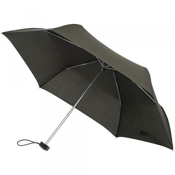 Зонт складной Rain Pro Flat, серый - купить оптом
