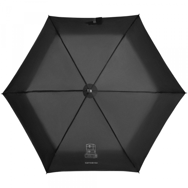 Зонт складной Karissa Ultra Mini, механический, черный - купить оптом
