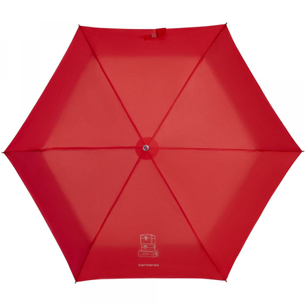 Зонт складной Karissa Slim, автомат, красный - купить оптом