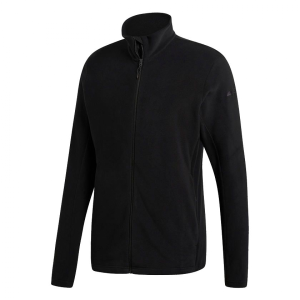 Куртка флисовая мужская Tivid, черная - купить оптом
