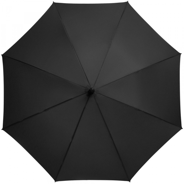 Зонт-трость Magic с проявляющимся рисунком в клетку, черный - купить оптом