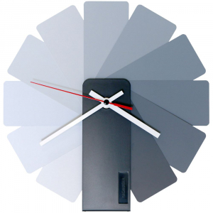 Часы настенные Transformer Clock. Black & Monochrome - купить оптом