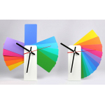Часы настенные Transformer Clock. White & Multicolor, фото 2