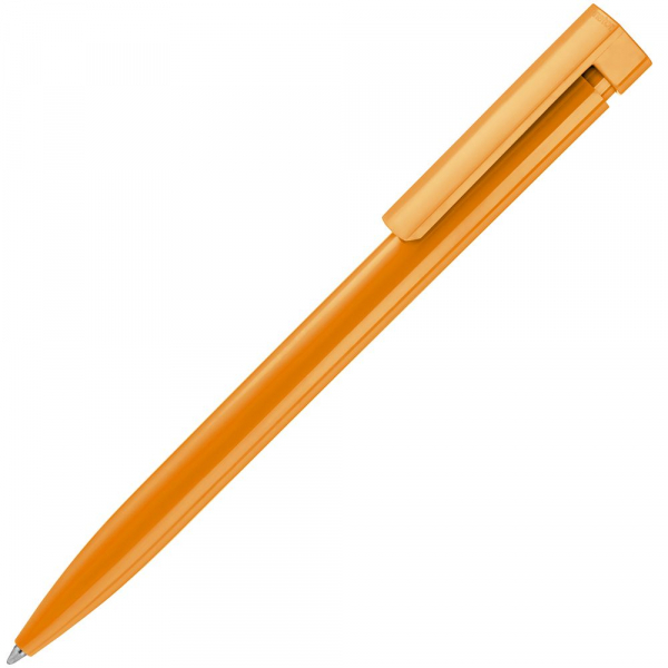 Ручка шариковая Liberty Polished, оранжевая - купить оптом