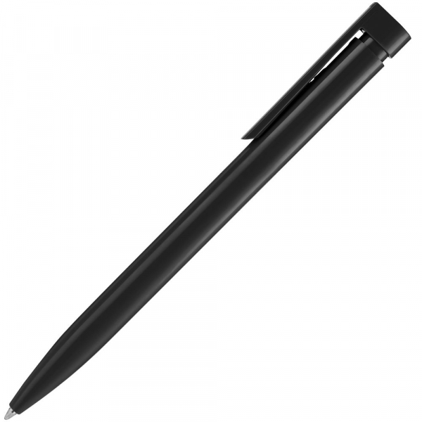 Ручка шариковая Liberty Polished, черная - купить оптом