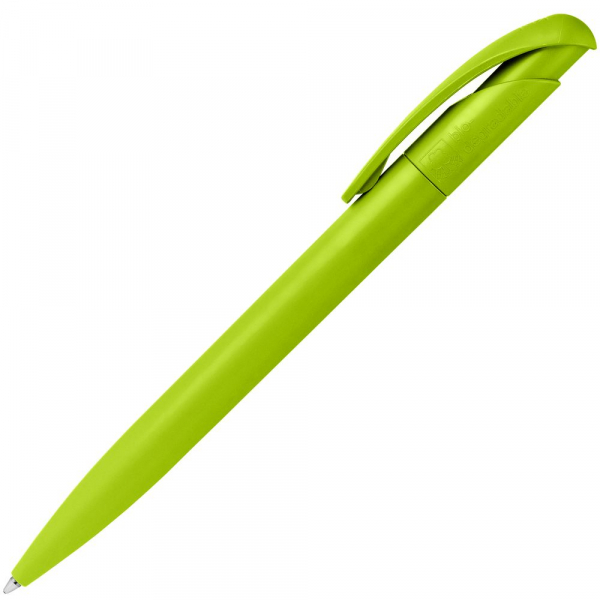 Ручка шариковая Nature Plus Matt, зеленое яблоко - купить оптом