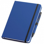 Набор: блокнот Advance с ручкой, синий с черным, фото 1