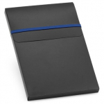 Набор: блокнот Advance с ручкой, синий с черным, фото 3