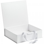 Коробка на лентах Tie Up, белая, фото 1