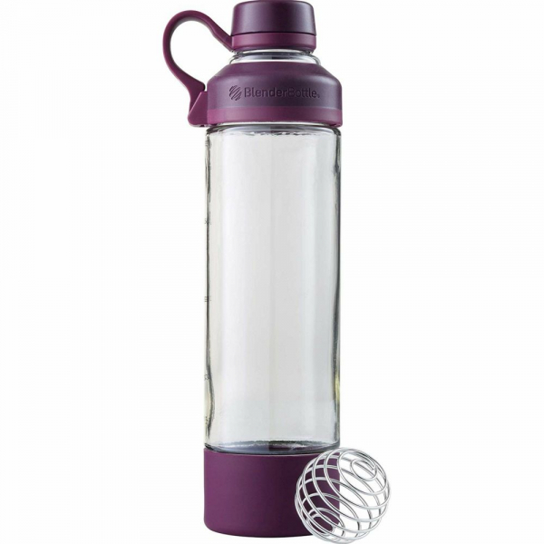Спортивная бутылка-шейкер Mantra, фиолетовая (сливовая) - купить оптом