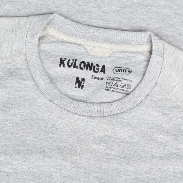 Свитшот мужской Kulonga Sweat, серый меланж - купить оптом