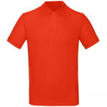 Рубашка поло мужская Inspire, оранжевая - купить оптом