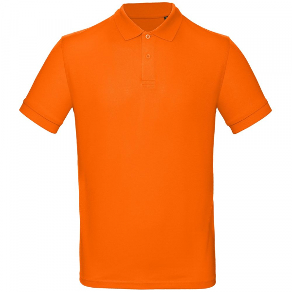Рубашка поло мужская Inspire, оранжевая - купить оптом