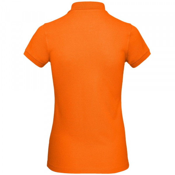 Рубашка поло женская Inspire, оранжевая - купить оптом