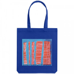 Холщовая сумка «Небоскребы», синяя, фото 1