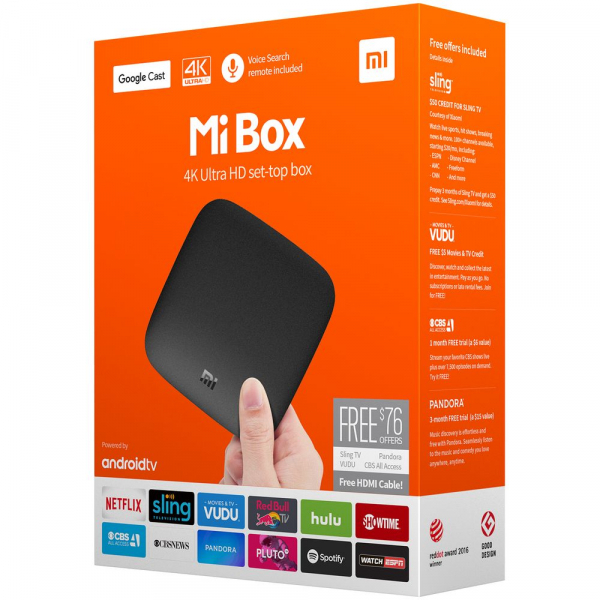 ТВ-приставка Mi TV Box S, черная - купить оптом