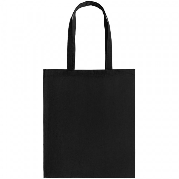 Холщовая сумка Neat 140, черная - купить оптом