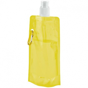 Складная бутылка HandHeld, желтая - купить оптом