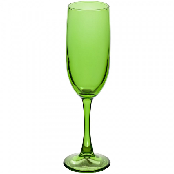 Бокал для шампанского Enjoy, зеленый - купить оптом