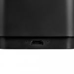 Беспроводная колонка с подсветкой логотипа Glim, черная, фото 5