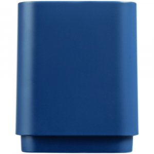 Беспроводная колонка с подсветкой логотипа Glim, синяя - купить оптом