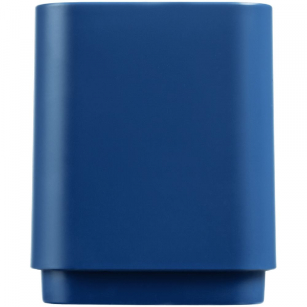 Беспроводная колонка с подсветкой логотипа Glim, синяя - купить оптом