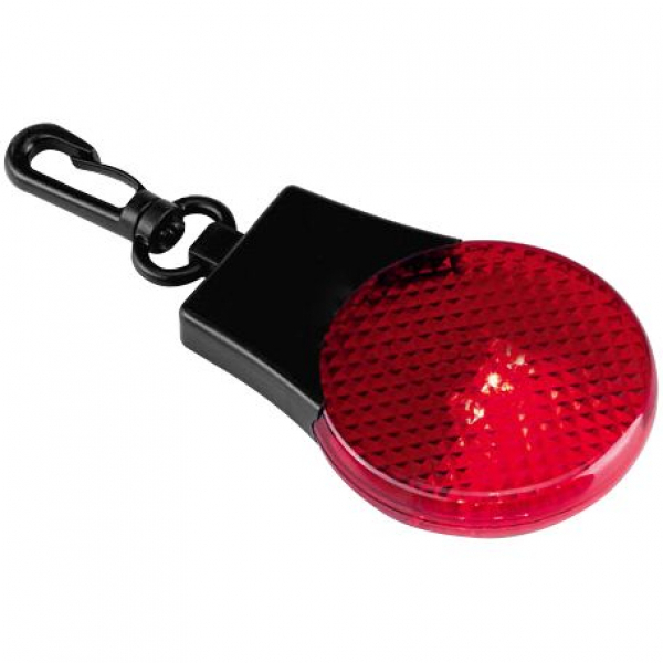 Светоотражатель с подсветкой Watch Out, красный - купить оптом