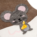 Носок для подарков Noel, с мышкой, фото 2