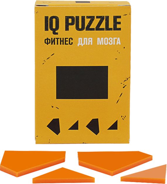 Головоломка IQ Puzzle Figures, прямоугольник - купить оптом