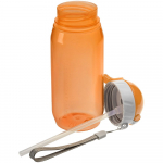 Бутылка для воды Aquarius, оранжевая, фото 3