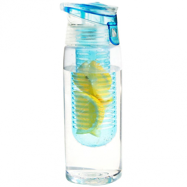 Бутылка для воды Flavour It 2 Go, голубая - купить оптом
