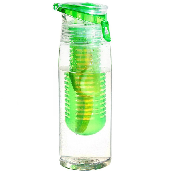 Бутылка для воды Flavour It 2 Go, зеленая - купить оптом