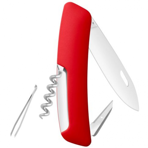 Швейцарский нож D01, красный - купить оптом