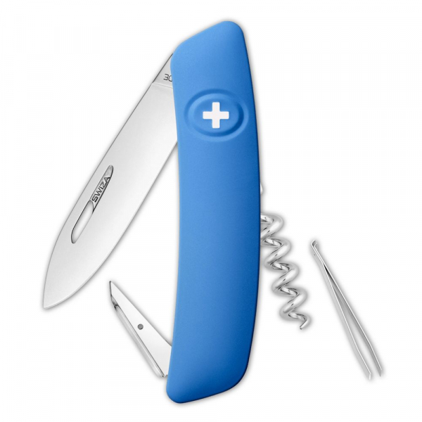 Швейцарский нож D01, синий - купить оптом