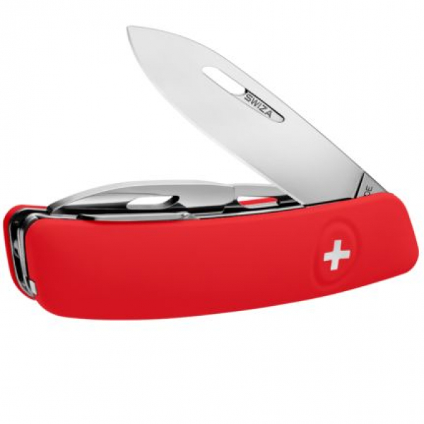Швейцарский нож D03, красный - купить оптом