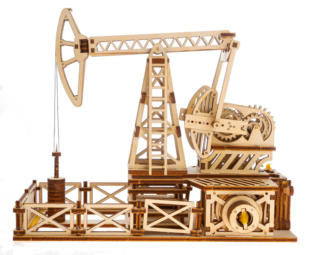 Механический конструктор «Нефтяная качалка» - купить оптом