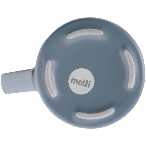Кружка Modern Bell, матовая, серо-синяя - купить оптом