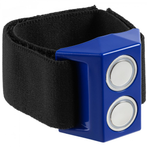 Магнитный держатель для спортивных шейкеров Magneto, синий - купить оптом