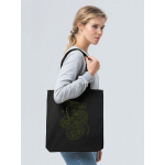 Холщовая сумка «Полинезийский дракон», черная, фото 5