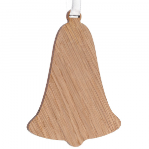 Деревянная подвеска Carving Oak, в форме колокольчика - купить оптом