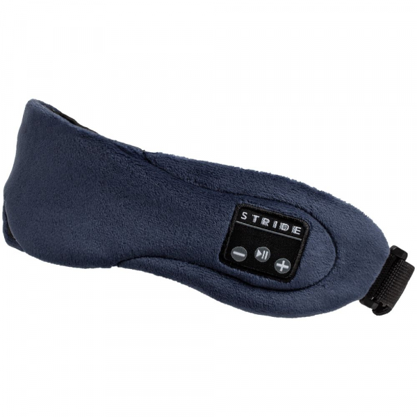 Маска для сна с Bluetooth наушниками Softa 2, синяя - купить оптом