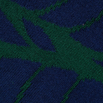 Плед In Leaf, синий с зеленым, фото 4
