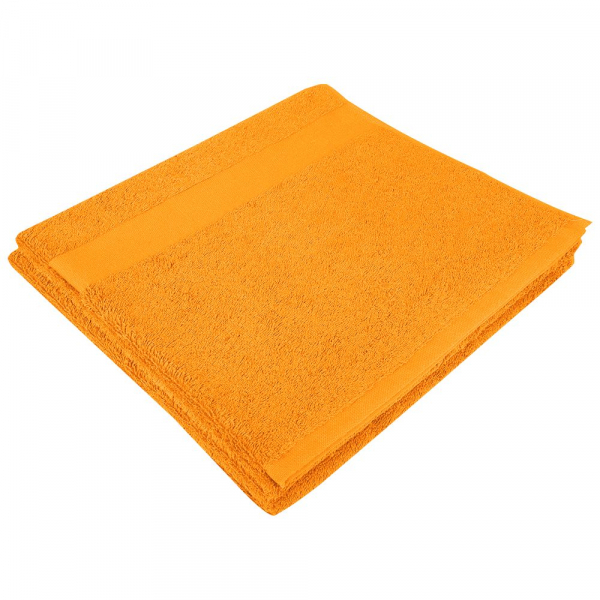 Полотенце Soft Me Large, оранжевое - купить оптом