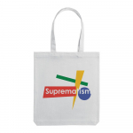 Холщовая сумка Suprematism, молочно-белая, фото 1