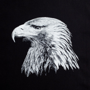 Холщовая сумка Like an Eagle, черная - купить оптом