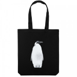 Холщовая сумка Like a Penguin, черная
