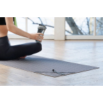 Полотенце-коврик для йоги Zen, серое, фото 3