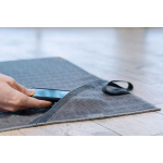 Полотенце-коврик для йоги Zen, серое, фото 4